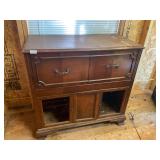 Vintage Crosley radio cabinet