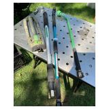Water sprinkler, and hose wands