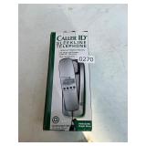 Caller ID sleek line telephone