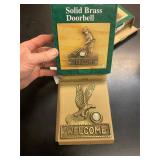 Brass Eagle Doorbell ringer knob
