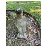 Concrete man statue