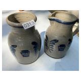 2- Heinz 57 ceramic pitchers