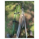 3- tripod yard sprinklers