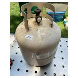 Full propane bottle