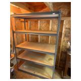 5 tier metal framed shelf