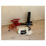 Toro electric blower, bag, extension cord