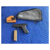 Glock 45 - 9mm auto with mag and holster