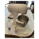 KitchenAid heavy duty mixer with attachments