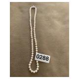Real pearl necklace