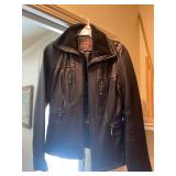 Anne Klein womenï¿½s black leather jacket small
