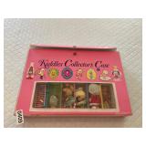 Kiddies collectors case and dolls