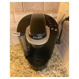 Large black Keurig with reservoir