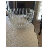 Beautiful large crystal bowl