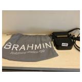 Brahmin black bag with strap