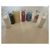 7- candle lot plus tea lights