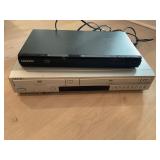 Sony DVD / VHS Dual player and Samsung dvd player