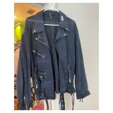 Free people, black blue jeans, style jacket