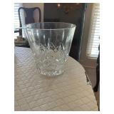 Large crystal ice bucket bowl