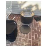 New outdoor fire pit