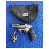 Smith and Wesson 357 Magnum stainless revolver