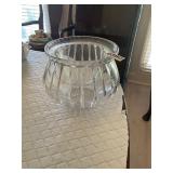 Beautiful crystal bowl