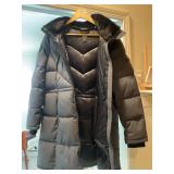 DKNY hooded jacket size extra large