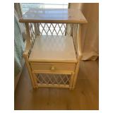 White night stand table