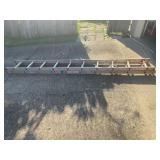 Werner 20 ft extension ladder