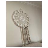 Crocheted dream catcher