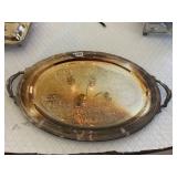 Oneida silver serving platter