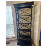 Nice black bookshelf