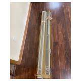 2 sets of metal blinds