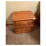 Wooden nightstand