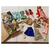 1960s and 70s Barbies, clothes ï¿½ all