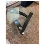 Glass coffee table