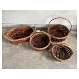 Set of 4 baskets