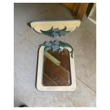 Tulip shelf and mirror