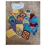 Knit/crocheted potholders