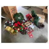 Christmas decorations, little trees ï¿½ all