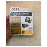 Leupold 30 mm low matte QRW rings