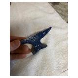 Blue cast iron hobby anvil