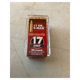 50 rounds 17 HMR -17 gr v-max