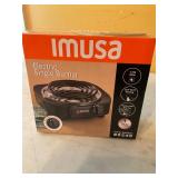 New Imusa single burner - electric