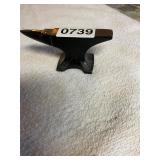Black Livitamin IF cast iron hobby anvil