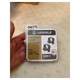 Leupold 30 mm high aluminum matte Mark 4 rings