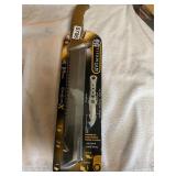 Camillus titanium 12ï¿½ straight blade knife /sheath