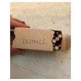 50 rounds 7.62 mm ammo