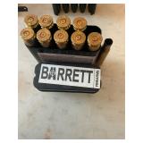 10- Barrett 50 cal brass