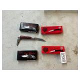 5- assorted knives