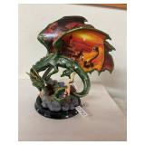 Bradford Exchange Realm Dragon- Brave Adversary